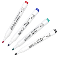 Whiteboardpenna 2.5mm | 123ink | sorterade färger | 4st 007639C 351WP4-1C 351WP4C 351WP6C 300044