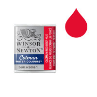 Winsor & Newton Cotman Akvarellfärg 098 Cadmium Red Deep Hue (halvkopp) 301098 410470