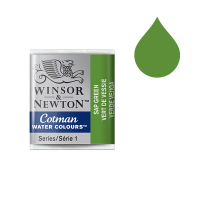 Winsor & Newton Cotman Akvarellfärg 599 Sap Green (halvkopp) 410499