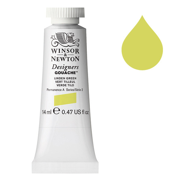 Winsor & Newton Designers Gouache 369 Linden Green | 14 ml 0605369 410639 - 1