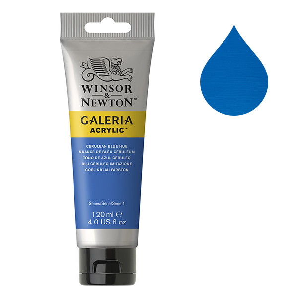 Winsor & Newton Galeria Akrylfärg 138 Cerulean Blue | 120 ml 2131138 410130 - 1