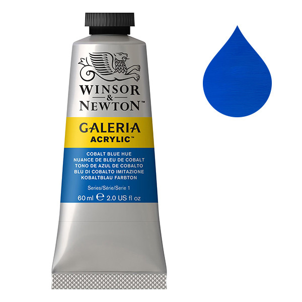 Winsor & Newton Galeria Akrylfärg 179 Cobalt Blue Hue | 60 ml 2120179 410011 - 1