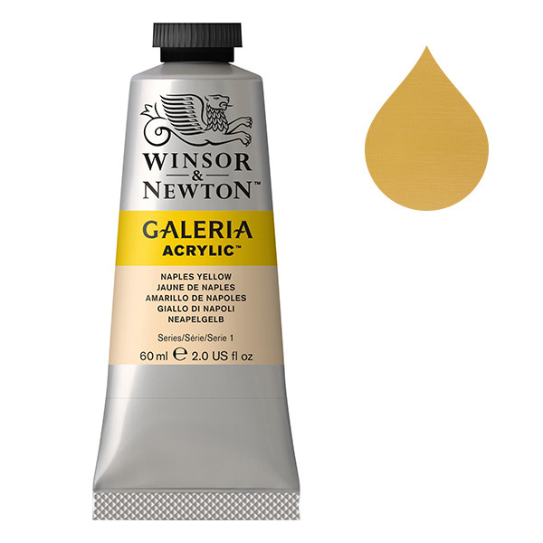 Winsor & Newton Galeria Akrylfärg 422 Naples Yellow | 60 ml 2120422 410024 - 1