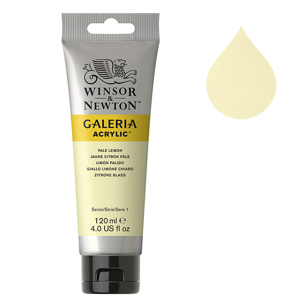 Winsor & Newton Galeria Akrylfärg 434 Pale Lemon | 120 ml 2131434 410147 - 1