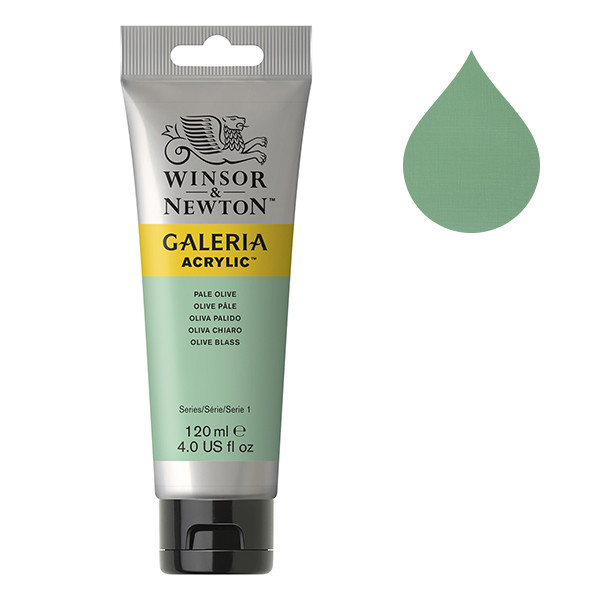 Winsor & Newton Galeria Akrylfärg 435 Pale Olive | 120 ml 2131435 410148 - 1