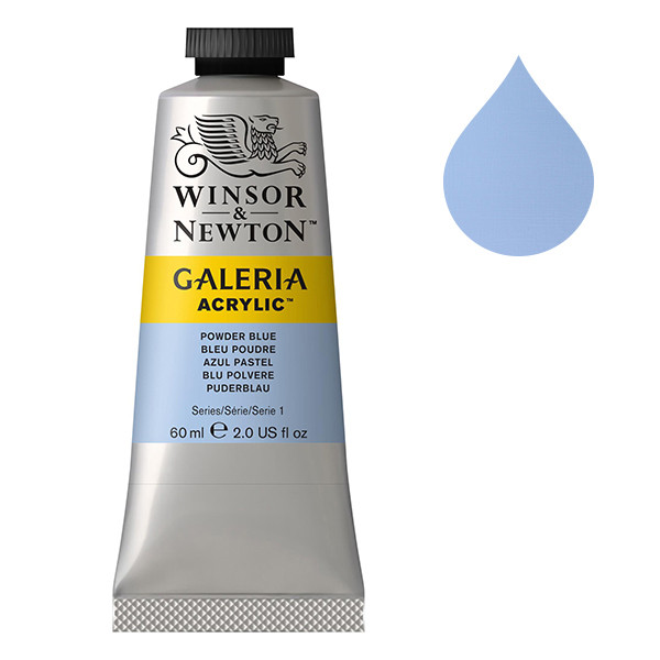 Winsor & Newton Galeria Akrylfärg 446 Powder Blue | 60 ml 2120446 410041 - 1