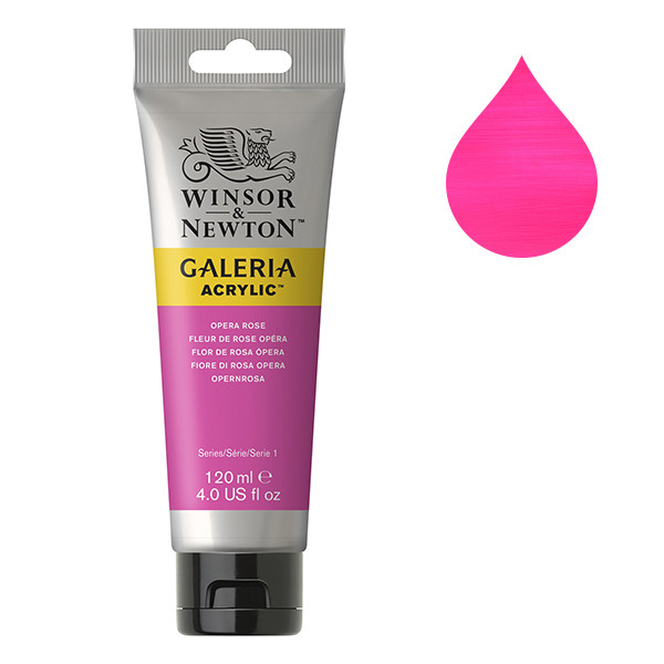 Winsor & Newton Galeria Akrylfärg 448 Opera Rose | 120 ml 2131448 410146 - 1