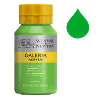 Winsor & Newton Galeria Akrylfärg 483 Permanent Green Light | 500 ml 2150483 410095