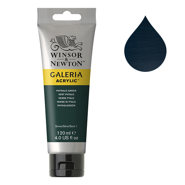 Winsor & Newton Galeria Akrylfärg 522 Phthalo Green | 120 ml 2131522 410160 - 1
