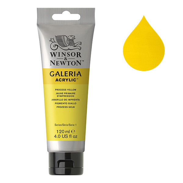 Winsor & Newton Galeria Akrylfärg 537 Process Yellow | 120 ml 2131537 410164 - 1