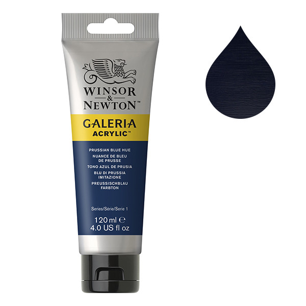 Winsor & Newton Galeria Akrylfärg 541 Preussian Blue | 120 ml 2131541 410165 - 1
