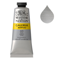 Winsor & Newton Galeria Akrylfärg 617 Silver | 60 ml 2120617 410051