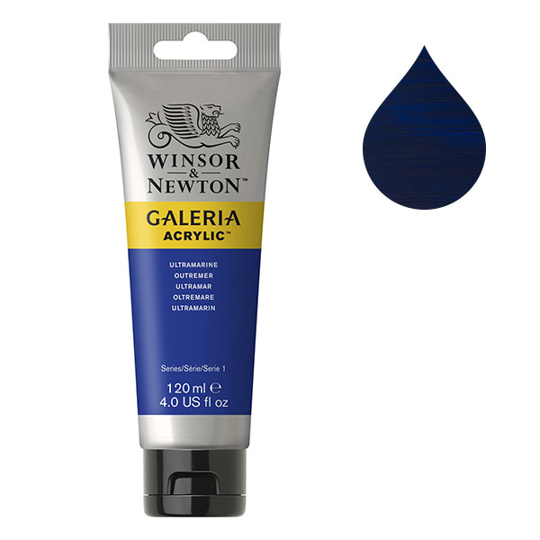 Winsor & Newton Galeria Akrylfärg 660 Ultramarine | 120 ml 2131660 410174 - 1