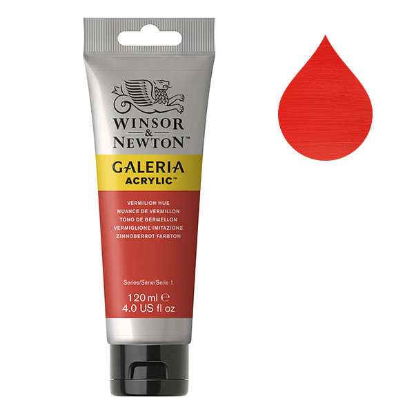 Winsor & Newton Galeria Akrylfärg 682 Vermillion Hue | 120 ml 2131682 410176 - 1