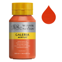Winsor & Newton Galeria Akrylfärg 90 Cadmium Orange Hue | 500 ml 2150090 410065