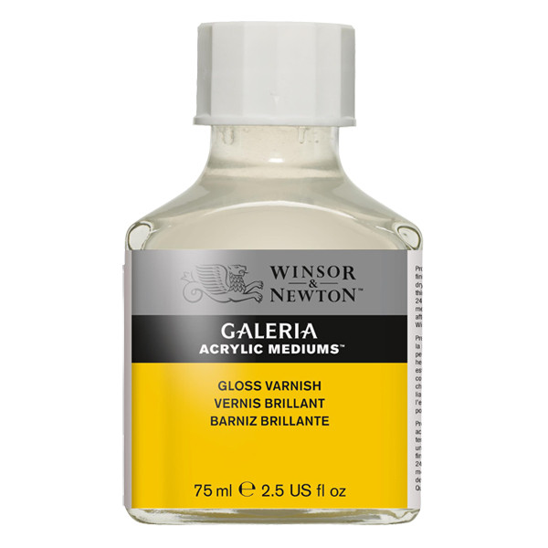 Winsor & Newton Galeria Glossy Acrylic Fernish (75 ml) 3022801 410199 - 1