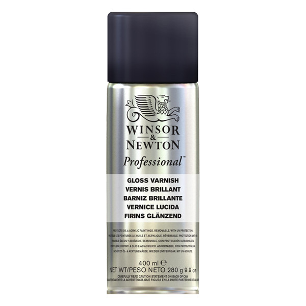 Winsor & Newton Varnish gloss spray | 400ml 3041982 410374 - 1