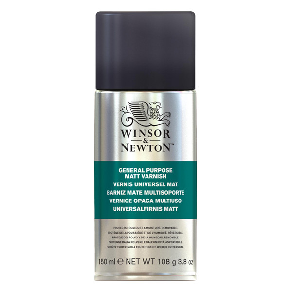 Winsor & Newton Varnish universal matt spray | 150ml 3034989 410429 - 1