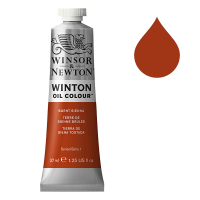 Winsor & Newton Winton Oljefärg 074 Burnt Sienna | 37 ml 1414074 410249