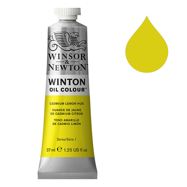 Winsor & Newton Winton Oljefärg 087 Cadmium Lemon Hue | 37 ml 1414087 410251 - 1