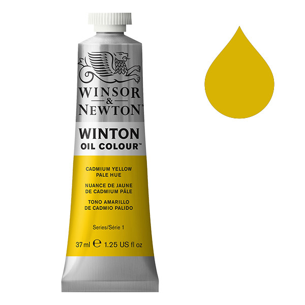 Winsor & Newton Winton Oljefärg 119 Cadmium Yellow Pale Hue | 37 ml 1414119 410257 - 1