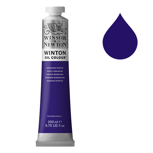 Winsor & Newton Winton Oljefärg 229 Dioxazine Purple | 200 ml 1437229 410318 - 1