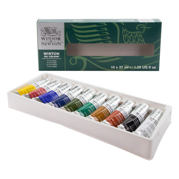 Winsor & Newton Winton Oljefärgstuber 37 ml | 10st 1490619 1490698 410360 - 1