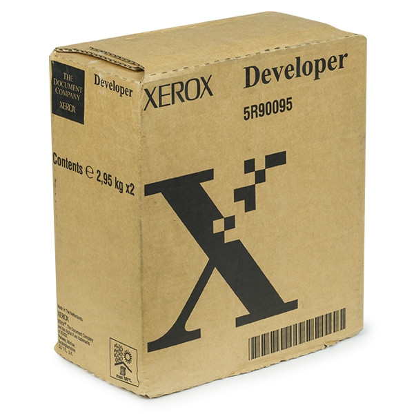 Xerox 005R90095 svart developer 2-pack (original) 005R90095 048112 - 1
