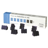 Xerox 016190301 cyan ColorStix x5 + svart ColorStix x2 (original) 016190301 046607