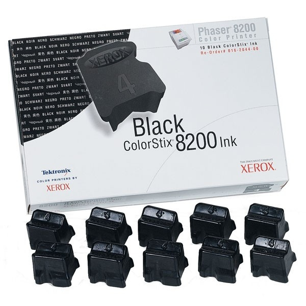 Xerox 016204400 svart ColorStix 10-pack (original) 016204400 046667 - 1