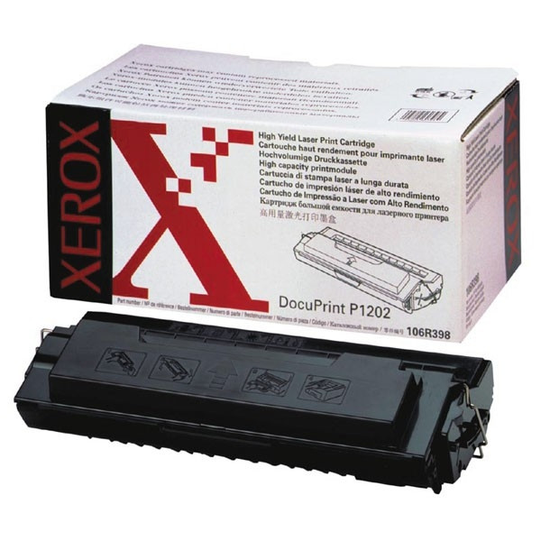 Xerox 106R00398 svart toner (original) 106R00398 046680 - 1