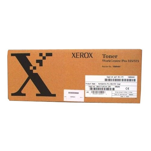 Xerox 106R00401 svart toner (original) 106R00401 046681 - 1