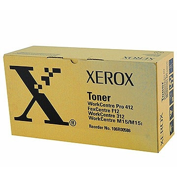 Xerox 106R00586 svart toner (original) 106R00586 046689 - 1