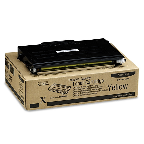 Xerox 106R00678 gul toner standardkapacitet (original) 106R00678 046701 - 1