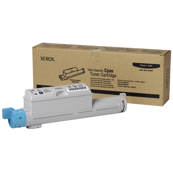 Xerox 106R01218 cyan toner hög kapacitet (original) 106R01218 047248 - 1