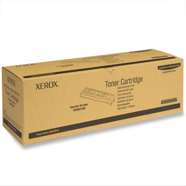 Xerox 106R01306 svart toner (original) 106R01306 047548 - 1