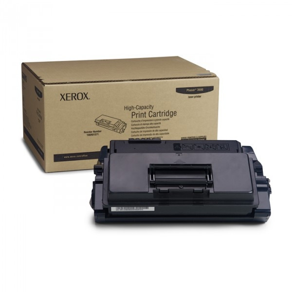 Xerox 106R01371 svart toner hög kapacitet (original) 106R01371 047424 - 1
