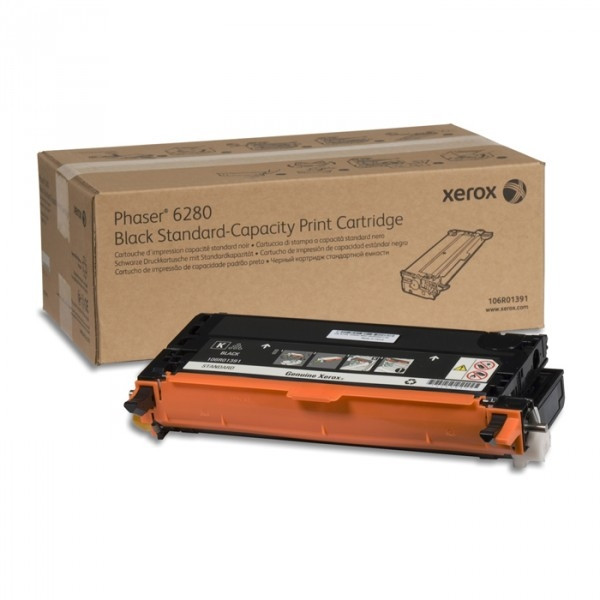 Xerox 106R01391 svart toner (original) 106R01391 047444 - 1