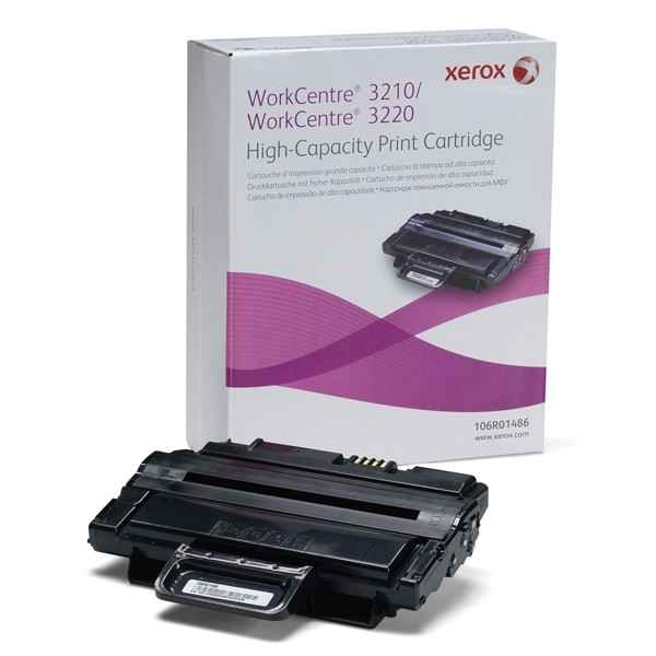 Xerox 106R01486 svart toner hög kapacitet (original) 106R01486 047506 - 1