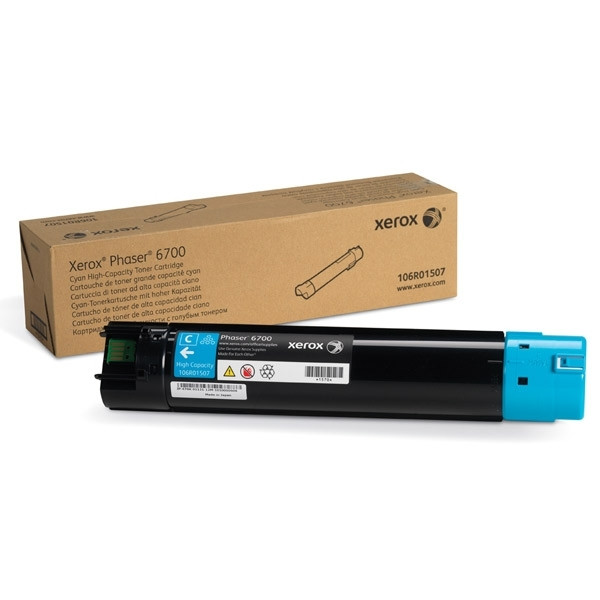 Xerox 106R01507 cyan toner hög kapacitet (original) 106R01507 047682 - 1