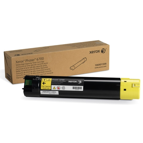 Xerox 106R01509 gul toner hög kapacitet (original) 106R01509 047686 - 1