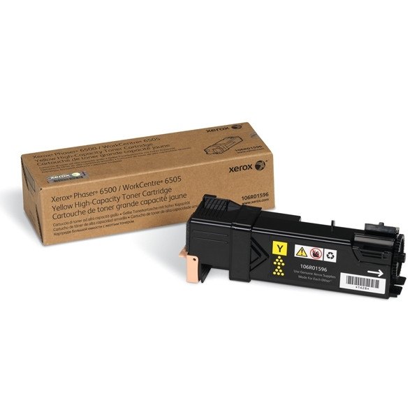 Xerox 106R01596 gul toner hög kapacitet (original) 106R01596 047626 - 1