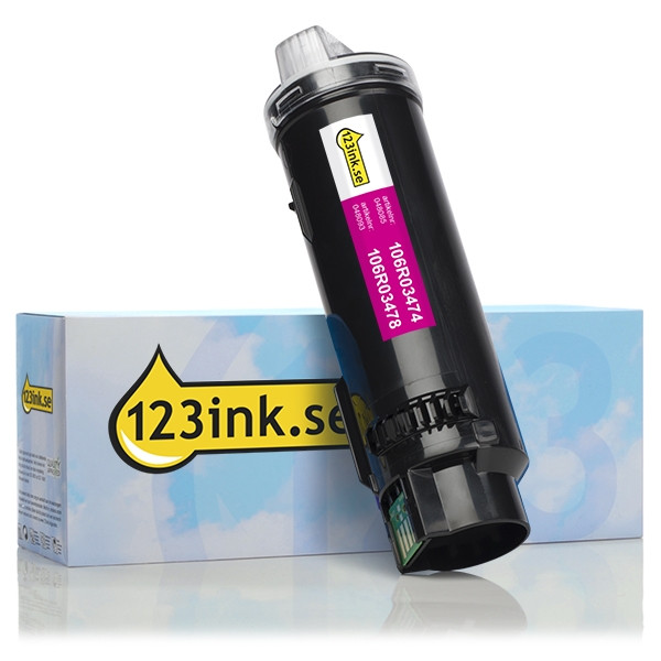 Xerox 106R03474 magenta toner (varumärket 123ink) 106R03474C 048085 - 1