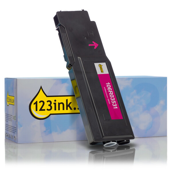 Xerox 106R03531 magenta toner extra hög kapacitet (varumärket 123ink) 106R03531C 048153 - 1