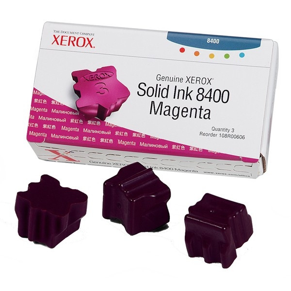 Xerox 108R00606 magenta solid ink 3-pack (original) 108R00606 046728 - 1