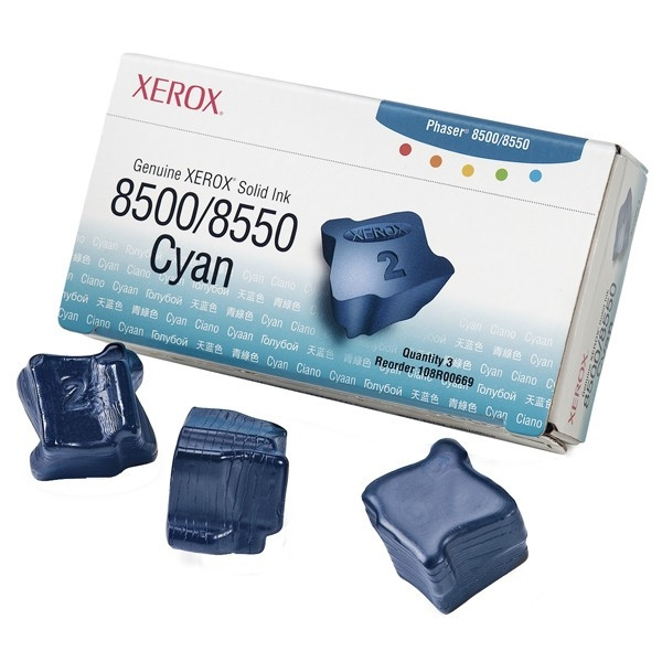 Xerox 108R00669 cyan solid ink 3-pack (original) 108R00669 046920 - 1
