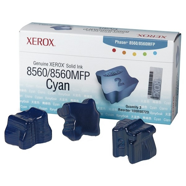 Xerox 108R00723 cyan solid ink 3-pack (original) 108R00723 047226 - 1