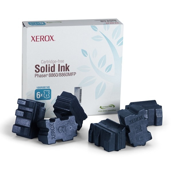 Xerox 108R00746 cyan solid ink 6-pack (original) 108R00746 047368 - 1