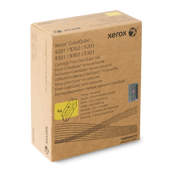 Xerox 108R00835 gul solid ink 4-pack (original) 108R00835 047612 - 1