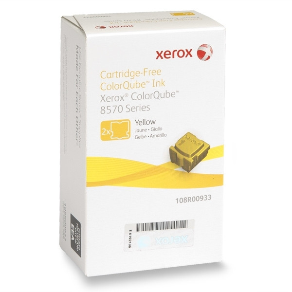 Xerox 108R00933 gul solid ink 2-pack (original) 108R00933 047590 - 1